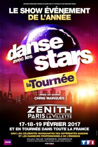 Danse avec les Stars. Le samedi 4 février 2017 à Cournon d'auvergne. Puy-de-dome.  20H30